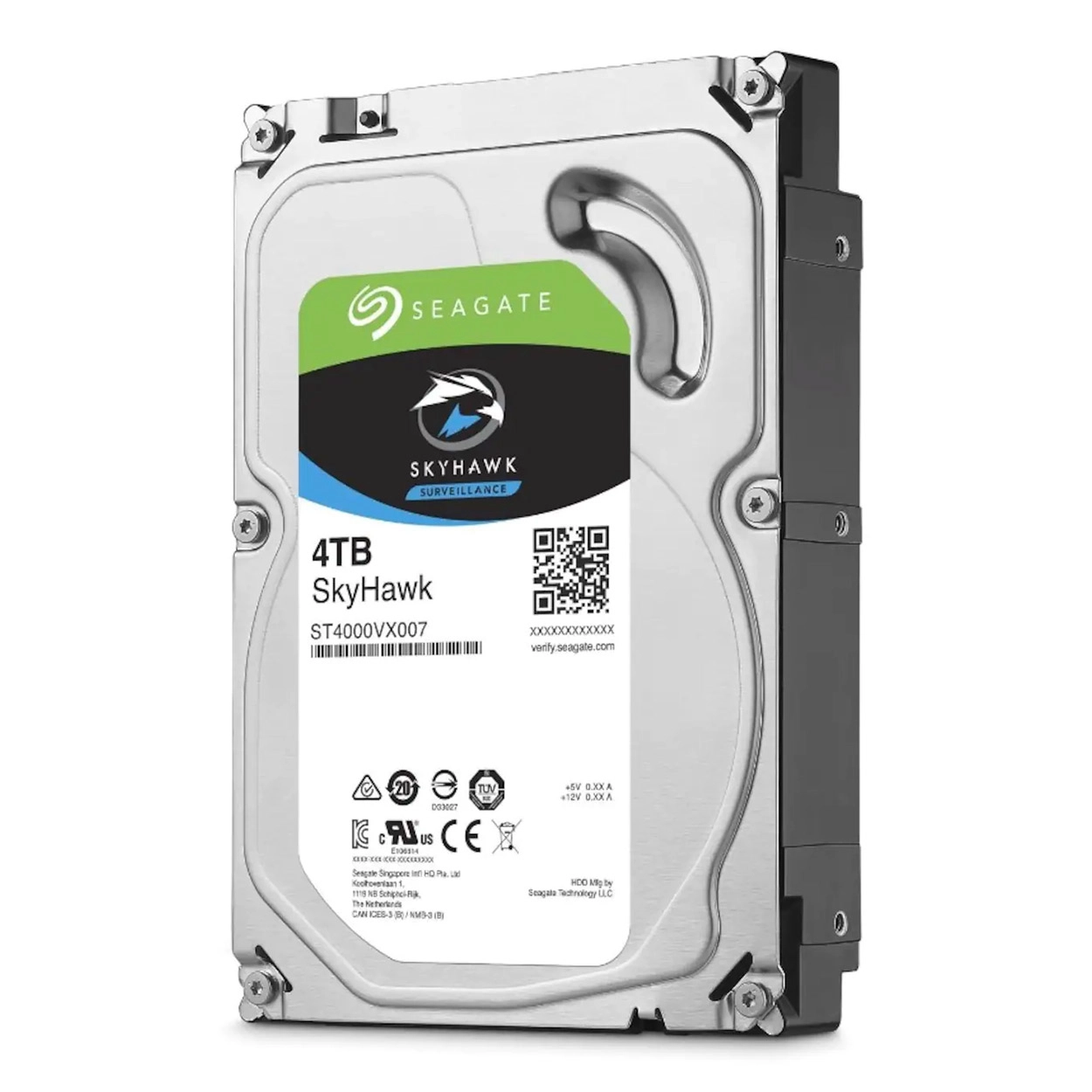 SEAGATE SKYHAWK 4 TB 256MB 5400RPM SATA3.0 724 DVR,NVR için Güvenlik HDD